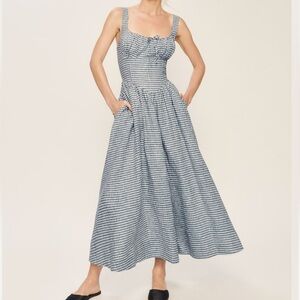 Balia Linen Dress from The Reformation